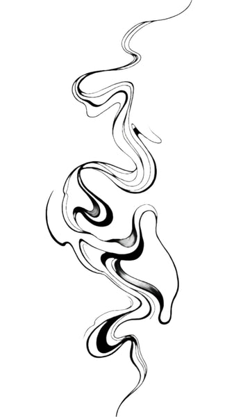 Vapor Trail - Semi-permanent Tattoo