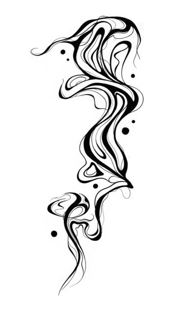 Aura Currents - Semi-permanent Tattoo