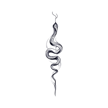 Viper's Veil - Semi-permanent Tattoo