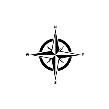 Compass - Semi-permanent Tattoo