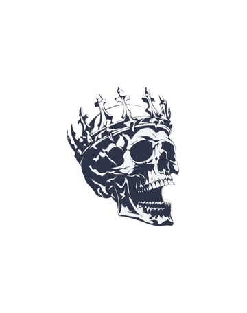 Crowned Demise - Semi-permanent Tattoo