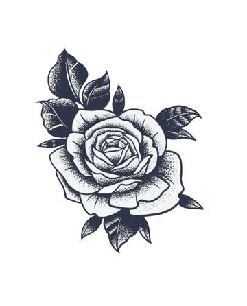 Rose of Affection - Semi-permanent Tattoo