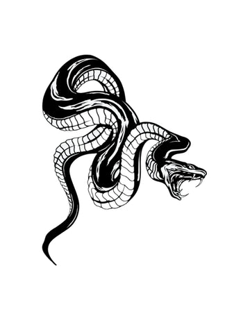 Venom Strike - Semi-permanent Tattoo