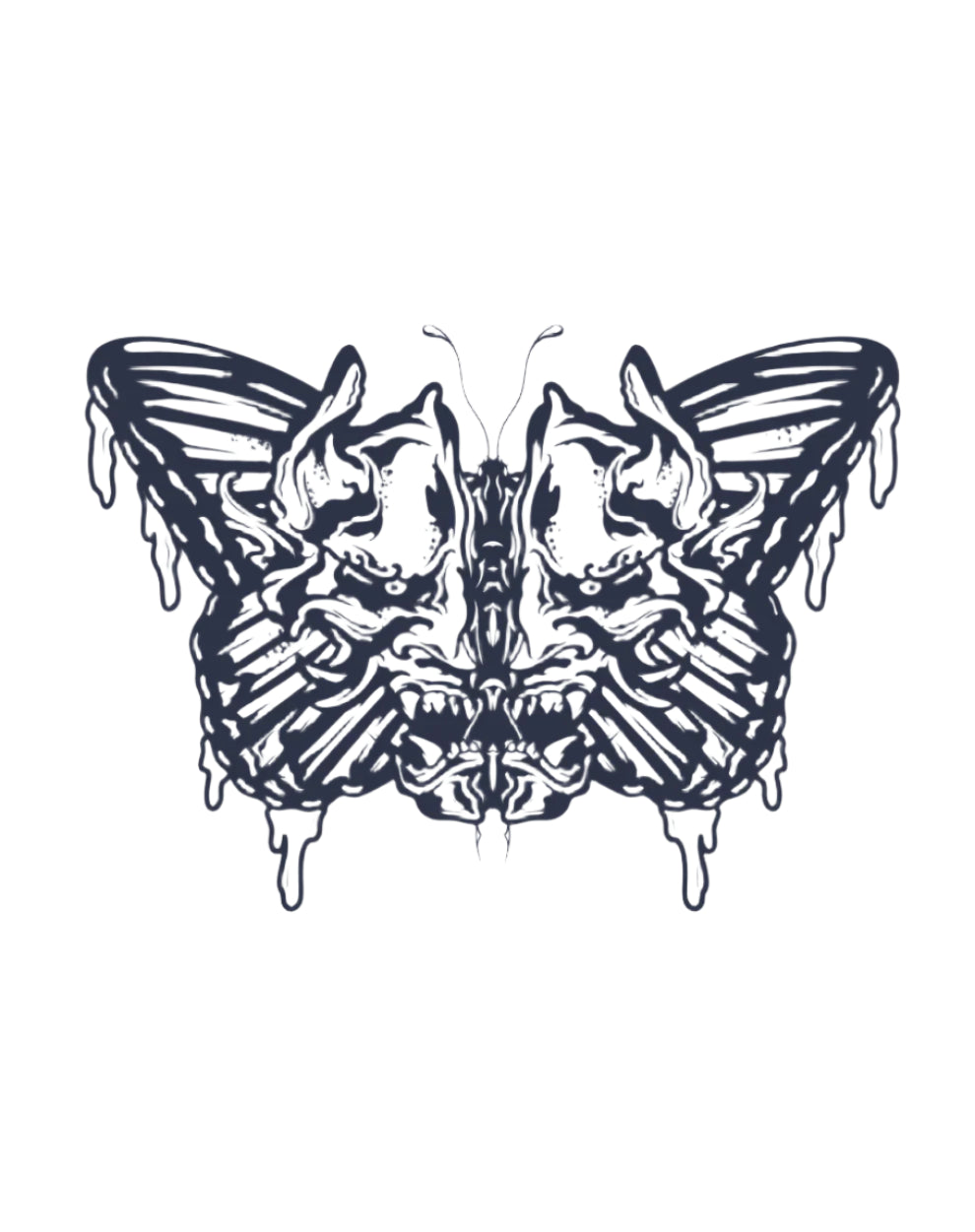 Melting Metamorphosis - Semi-permanent Tattoo