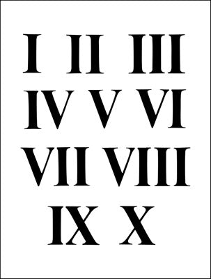 Roman Marks - Semi-permanent Tattoo