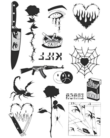 Street Edge Collection - Semi-permanent Tattoo