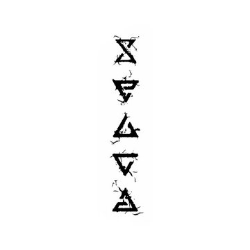 Forgotten Runes - Semi-permanent Tattoo