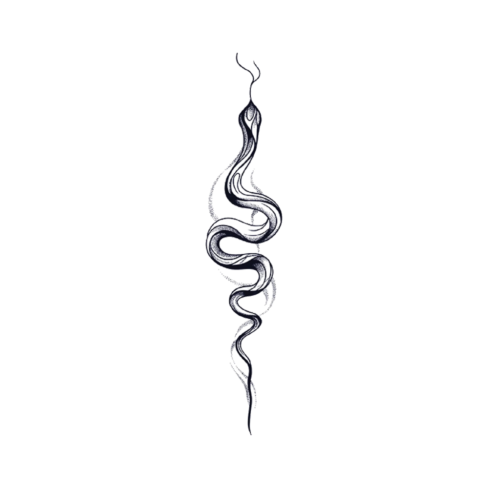 Viper's Veil - Semi-permanent Tattoo