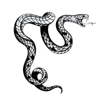 Serpent's Coil - Semi-permanent Tattoo