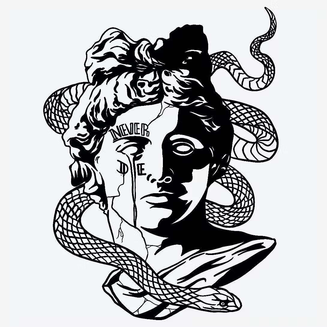 Serpent Queen - Semi-permanent Tattoo