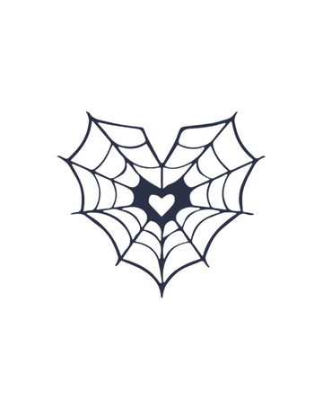 Love Web - Semi-permanent Tattoo