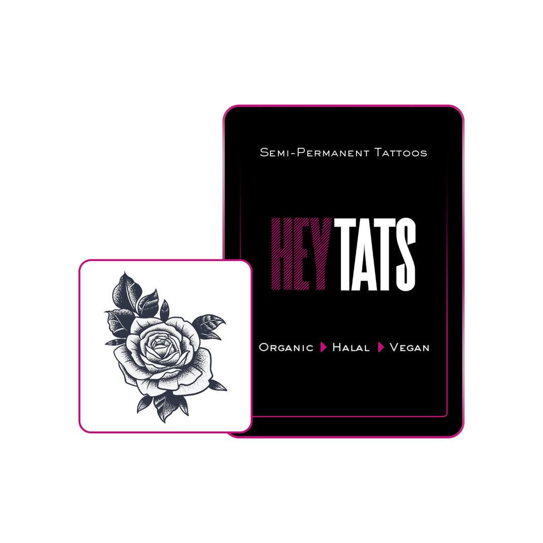 Rose of Affection - Semi-permanent Tattoo
