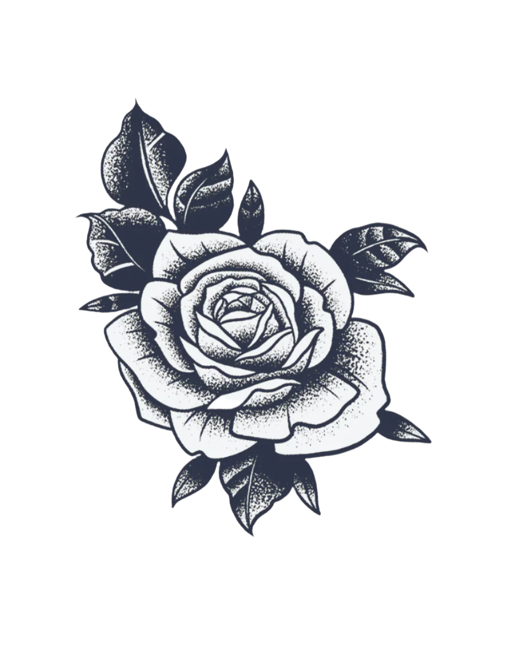 Rose of Affection - Semi-permanent Tattoo