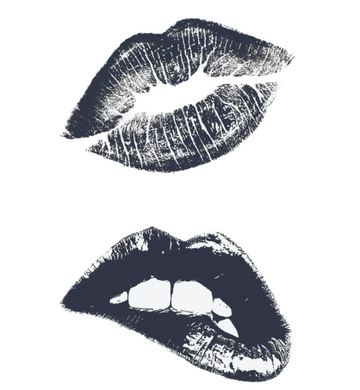 Kiss & Tell - Semi-permanent Tattoo