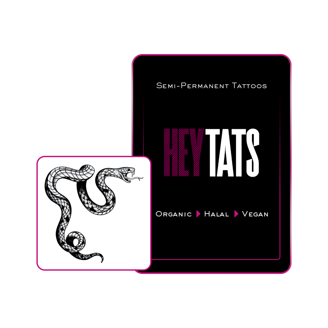 Serpent's Coil - Semi-permanent Tattoo