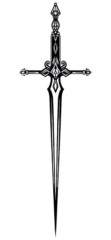 Sword of Honor - Semi-permanent Tattoo