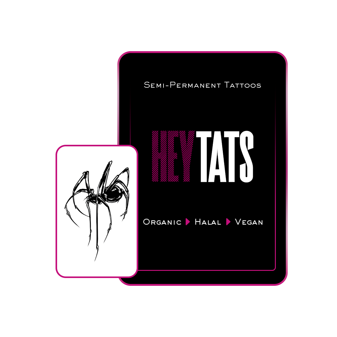 Spindly Spider - Semi-permanent Tattoo