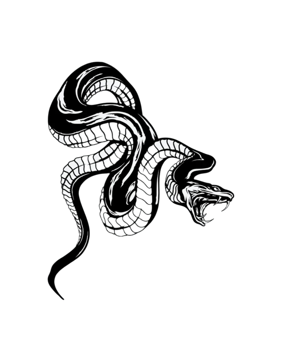 Venom Strike - Semi-permanent Tattoo