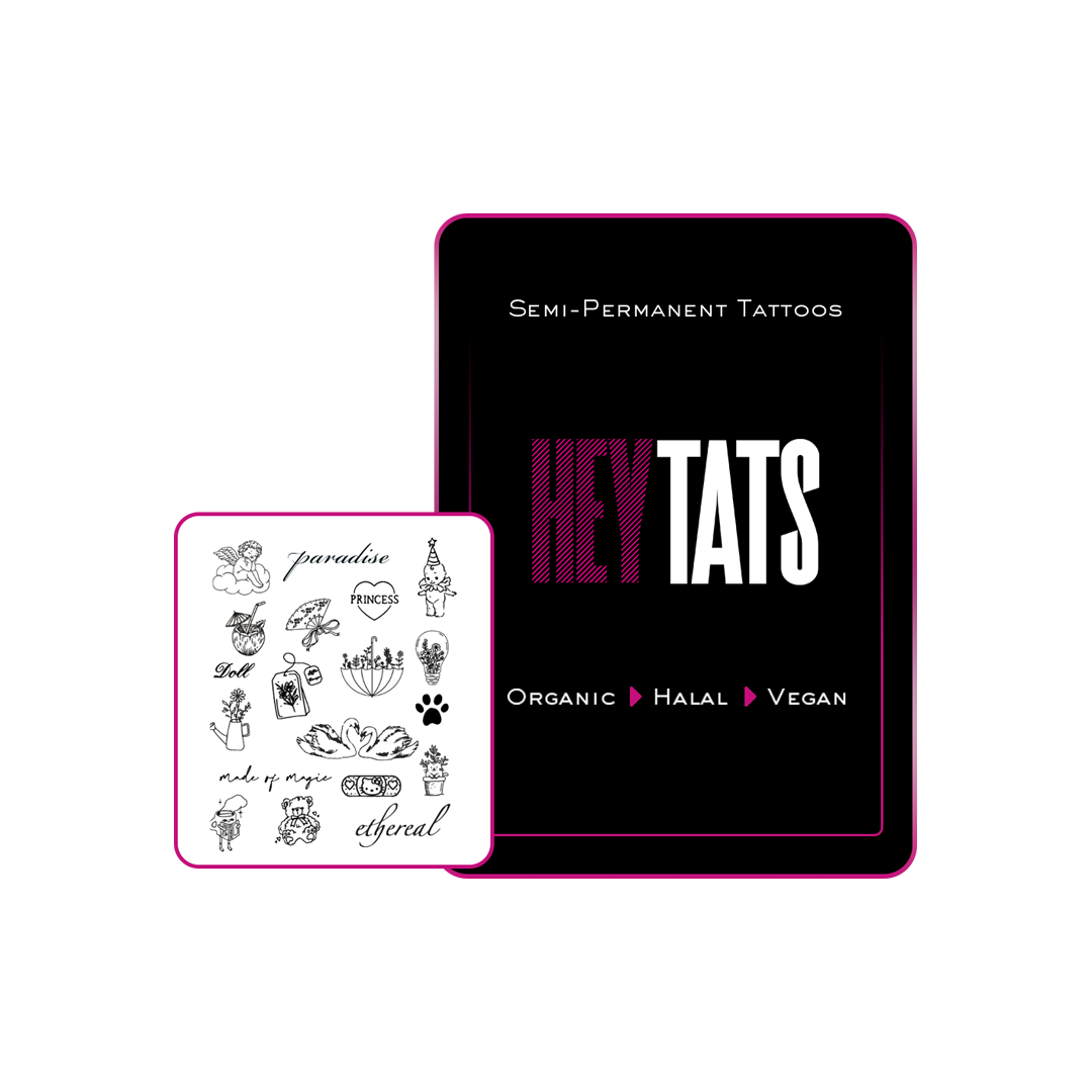 Whimsical Wonders - Semi-permanent Tattoo
